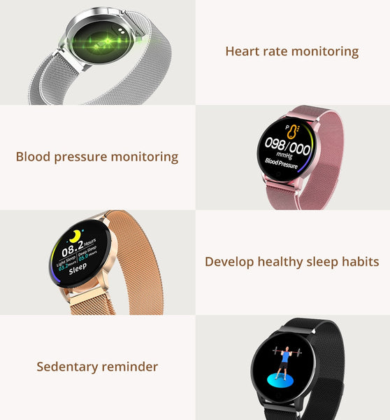 New Fitness Tracker Smart Watch Heart Rate Monitor Sport Smartwatch For iOS Android