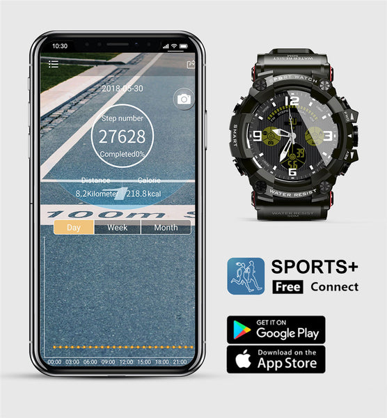 New 1.58" Screen Bluetooth 50M Waterproof Sport Clock SmartWatch For iOS Android