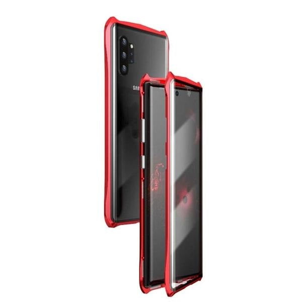 New Magneti Full Front+Back 9H Glass Tempered Film Metal Cover Case For Samsung Galaxy Note 10 Plus Pro