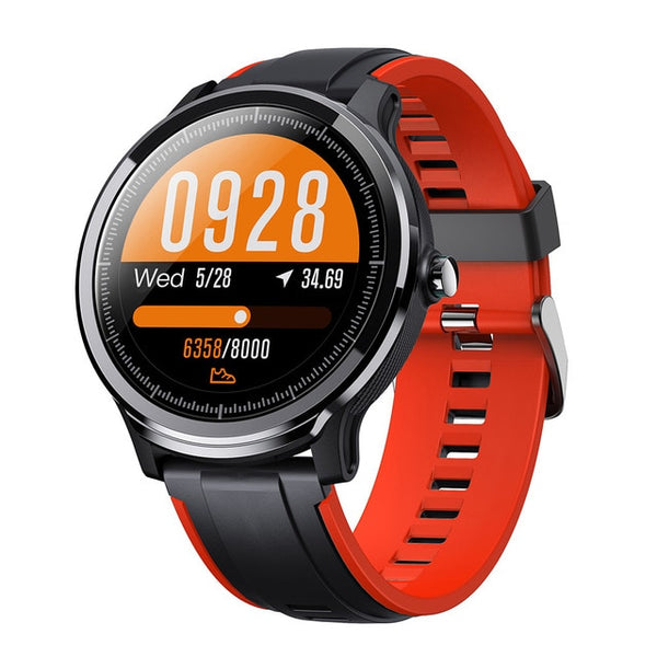 New IP68 Waterproof 1.3 Inch Heart Rate Monitor Fitness Tracker Sport Smartwatch For Android IOS
