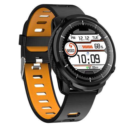New IP68 Waterproof Heart Rate Pedometer Fitness Tracker Smartwatch For iPhone Androids
