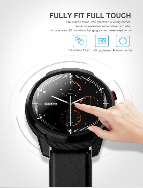 New IP68 Waterproof Heart Rate Pedometer Fitness Tracker Smartwatch For iPhone Androids
