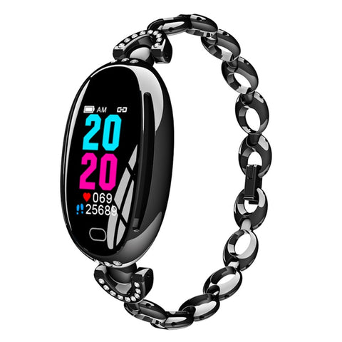 New Fitness Heart Rate Sleep Monitor Sport Bracelet Smartwatch For Ladies Women