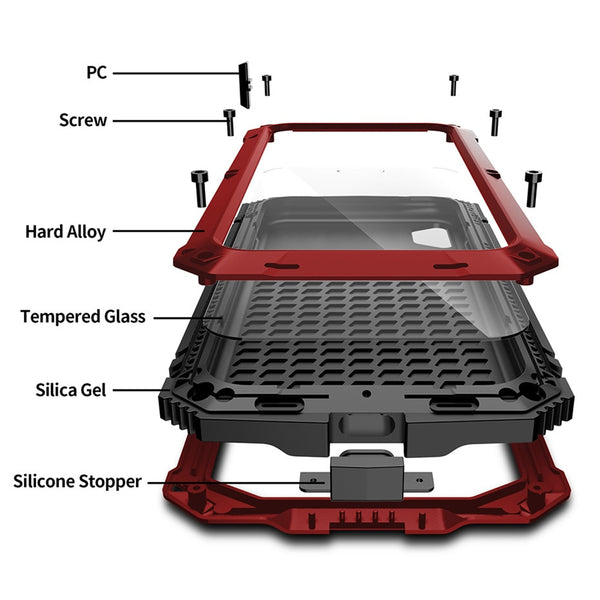 New Full Body Heavy Duty  Kickstand Shock-Resistant Case Bumper Cover For Samsung Galaxy S24 S23 S22 Plus Ultra Series