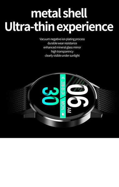 New Heart Rate Monitor Fitness Tracker IP68 Waterproof Smart Watch For Android IOS