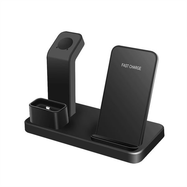 New 3-in-1 Fast Charging Dock Desk Station For Apple iPhone Watch Airpods Samsung Smart Phones