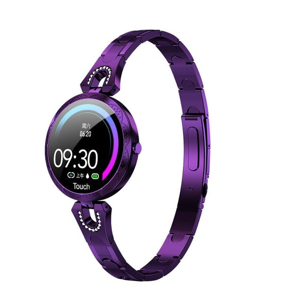 New Luxury Ladies IP67 Waterproof Heart Rate Fitness Tracker Bluetooth Fitness Tracker Bracelet