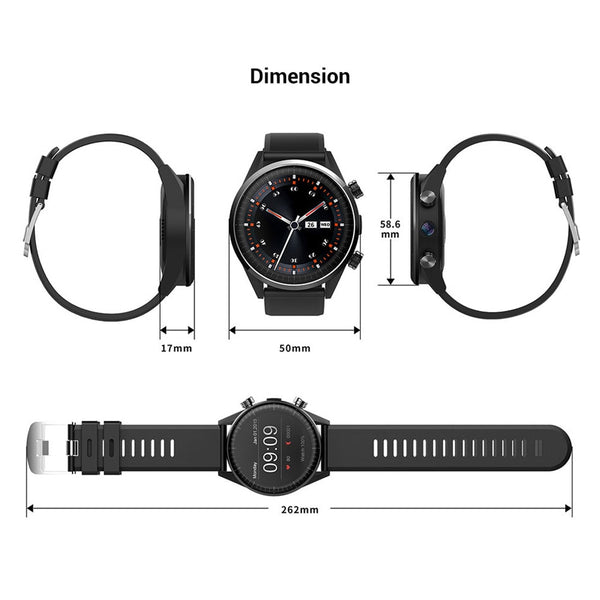 New 4G Android 7.1 OS Quad Core GPS Camera Sport Fitness Tracker Smartwatch For Android iPhones