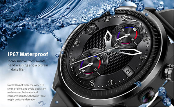 New 4G Android 7.1 OS Quad Core GPS Camera Sport Fitness Tracker Smartwatch For Android iPhones