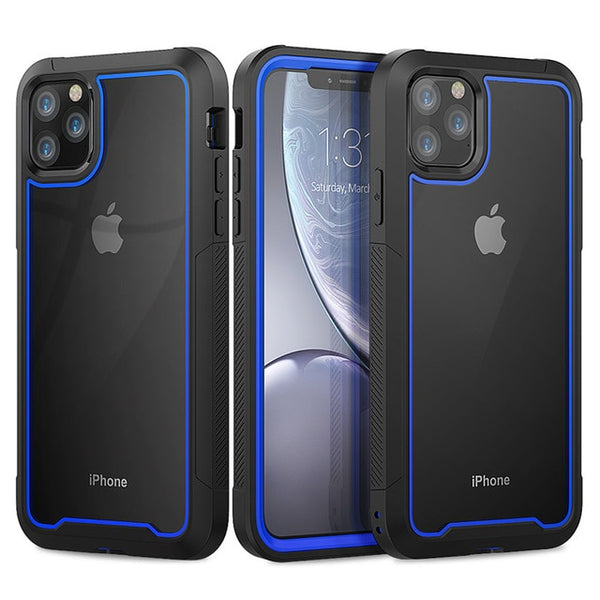 New Shock Drop Absorption Bumper Hybrid Cover Case For iPhone 11 X XR XS Max