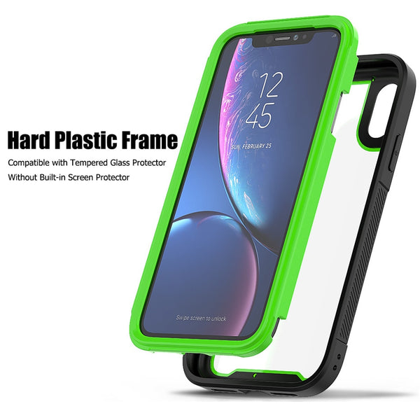 New Shock Drop Absorption Bumper Hybrid Cover Case For iPhone 11 X XR XS Max
