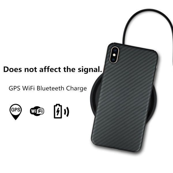 New Aramid Fiber Ultrathin 360° Full Protection Carbon Fiber Fitted Cover Case For iPhone X XS XR 11 12 Pro Max Series