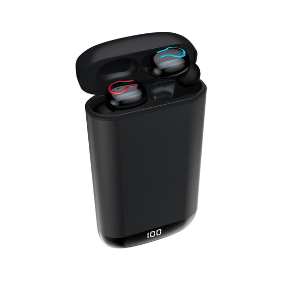 New Wireless Bluetooth Earphones Earbuds With Mic Headset Power Bank For iPhones Androids