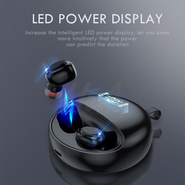 New TWS Wireless Bluetooth 8D Hifi Stero Wireless Bluetooth Headphones Earphones Headset