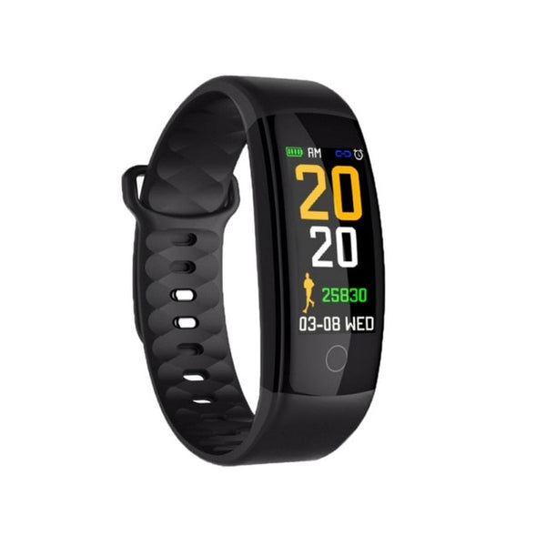 New Bluetooth Wristband Fitness Tracker Heart Rate Monitor Smartwatch For iPhones Android