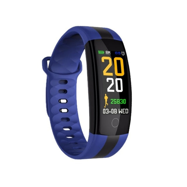 New Bluetooth Wristband Fitness Tracker Heart Rate Monitor Smartwatch For iPhones Android