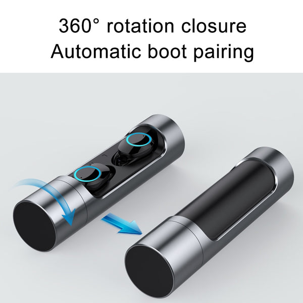 New  Bluetooth 5.0 Touch Control TWS Mini Wireless Earphones Sport Headset With Mic IPX7 Waterproof Earbuds