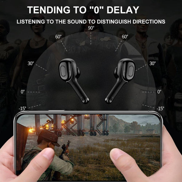 New TWS True Wireless Earphones Headset With Microphone For iPhone Samsung Xiaomi