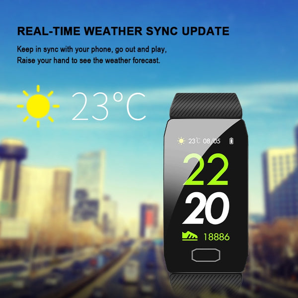 New Waterproof Heart Rate Fitness Tracker Bluetooth Digital Wristband Smartwatch