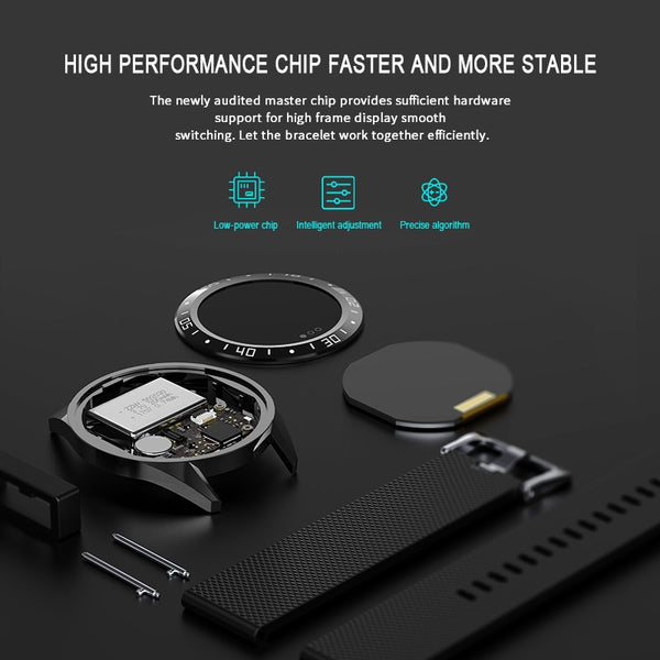 New Hybrid Heart Rate Fitness Tracker Digital Wrist Smart Watch Sports Smartwatch For iPhone Android Gifts