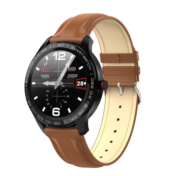 New IP68 Waterproof Heart Rate Fitness Tracker Full Touch Screen Smartwatch For iPhone Samsung Xiaomi