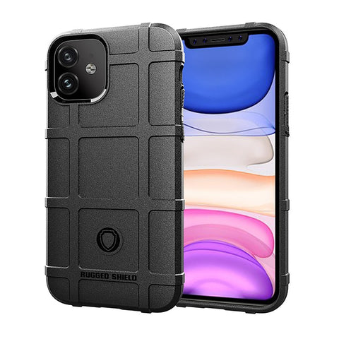 New Rugged Shield Soft Silicone Shockproof Protective Cover Case For iPhone X XR XS MAX 11 Pro Series