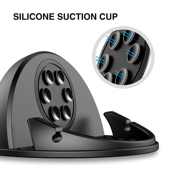 New 10W Fast Qi Wireless Charging Car Holder Mount For Compatible iPhone Samsung Smartphones