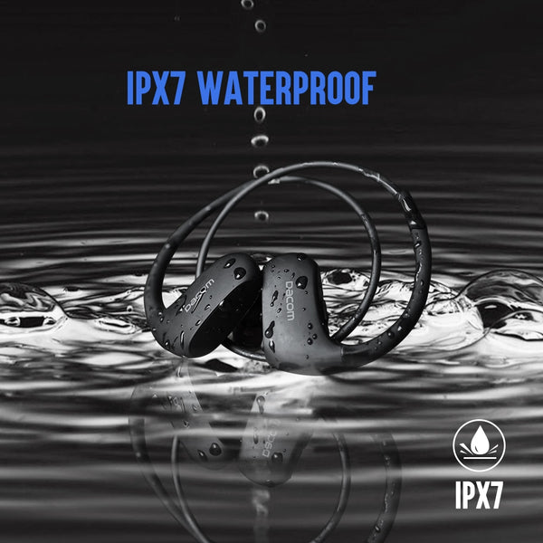 New IPX7 Waterproof Wireless Earphones Sport Bluetooth Headset With Mic For iPhone Samsung Xiaomi