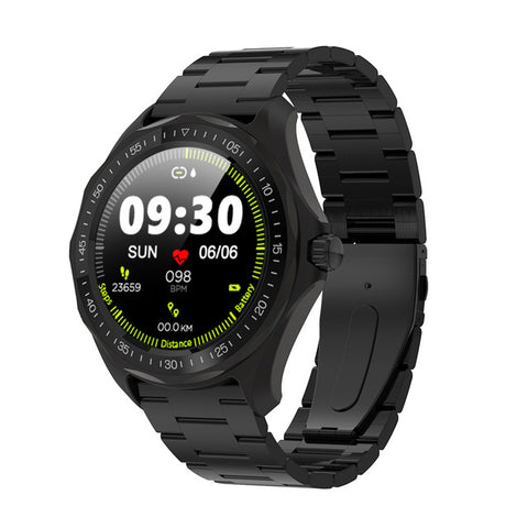 New IP68 Waterproof Heart Rate Monitor Blood Pressure Fitness Tracker GPS Smartwatch
