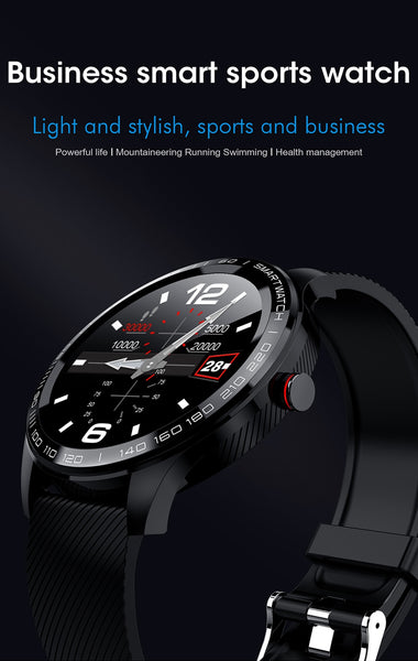New IP68 Waterproof Heart Rate Fitness Tracker Full Touch Screen Smartwatch For iPhone Samsung Xiaomi
