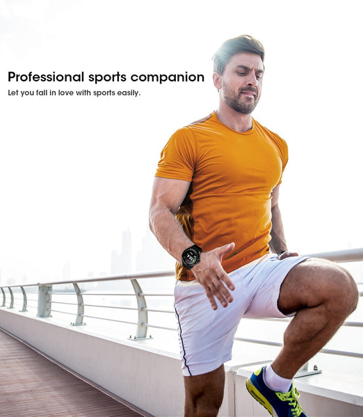 New IP68 Waterproof Heart Rate Fitness Tracker Full Touch Screen Smartwatch For iPhone Samsung Xiaomi