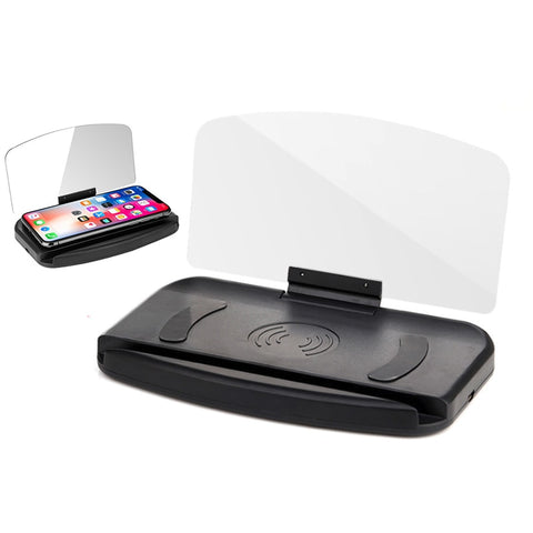 New Universal Wireless Car GPS HUD Head Up Navigation Display Phone Holder For iPhone Samsung Smartphones