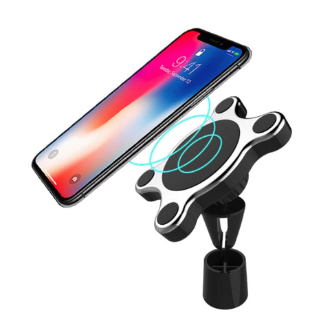 New Wireless Charger Magnetic Car Phone Qi Wireless Fast Charging Charger For iPhone Samsung Smartphones