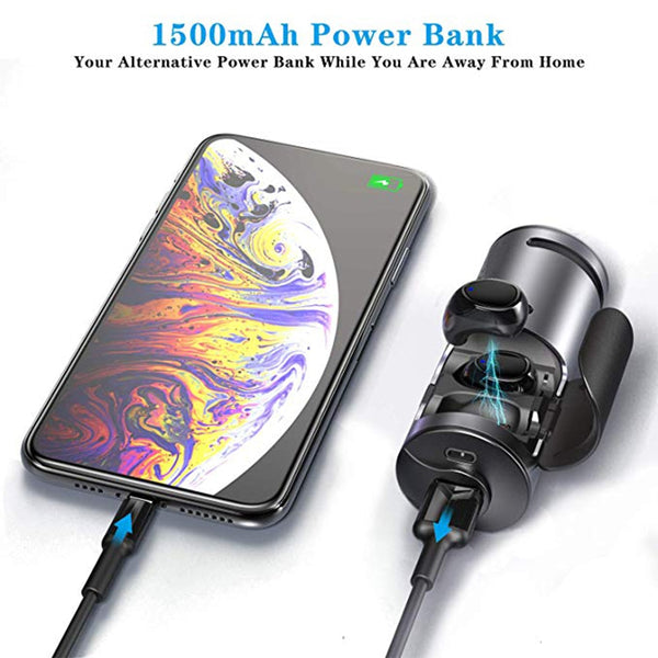 New 9D Surround Sound TWS Bluetooth 5.0 Power Bank Wireless Headset Earbuds Headphones For iPhone Samsung Xiaomi
