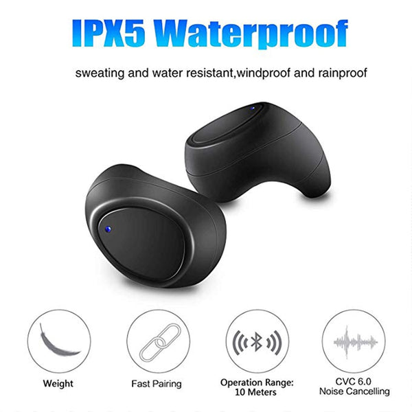 New 9D Surround Sound TWS Bluetooth 5.0 Power Bank Wireless Headset Earbuds Headphones For iPhone Samsung Xiaomi