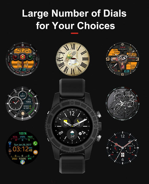 New Men's Fitness Tracker Android 7.0 4G WIFI Bluetooth Wrist Digital Smartwatch For iPhone Samsung Xiaomi