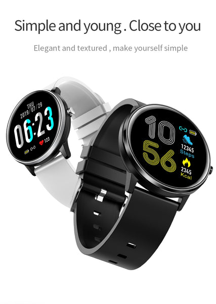 New IP68 Waterproof Heart Rate Fitness Tracker Digital Wrist Smartwatch For iPhone Samsung Xiaomi