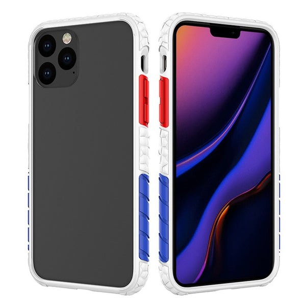 New Hybrid Dual Layer TPU+PC Anti-Scratch Shockproof Sport Armor Cover Case For iPhone 11 Pro Max Series