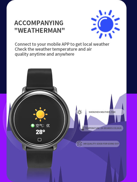 New Heart Rate Monitoring Fitness Tracker Sport Smart Watch Digital Wrist Smartwatch For iPhone Samsung Xiaomi