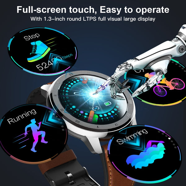 New Heart-Rate Fitness Tracker Smart Watch Digital Wrist Smartwatch For iPhone Samsung Xiaomi