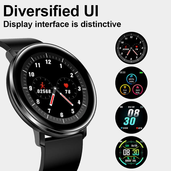 New IP67 Waterproof Heart Rate Fitness Tracker Digital Bracelet Wrist Smartwatch