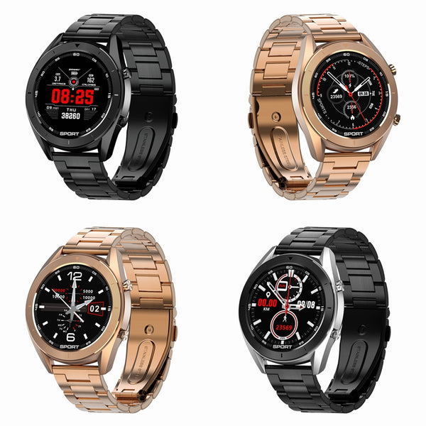 New IP68 Waterproof Round HD Screen Fitness Tracker Digital Wrist Smartwatch For iPhone Samsung Xiaomi
