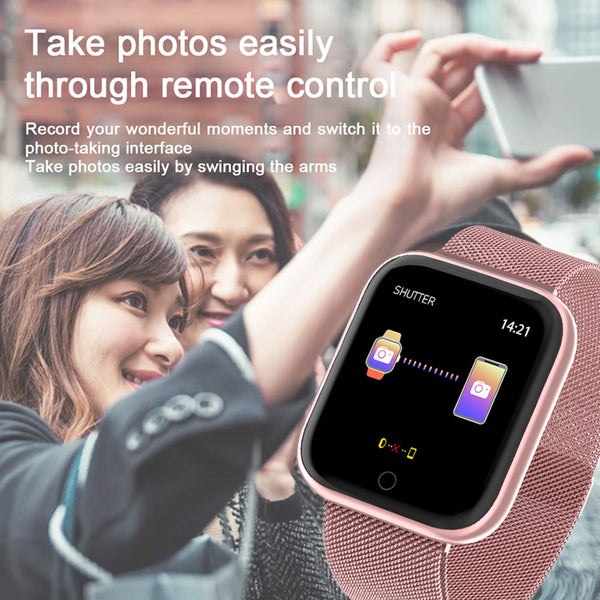 New Smart Waterproof Wristband Smart Watch Fitness Tracker Smartwatch Digital Wristband For iPhone Samsung Xiaomi