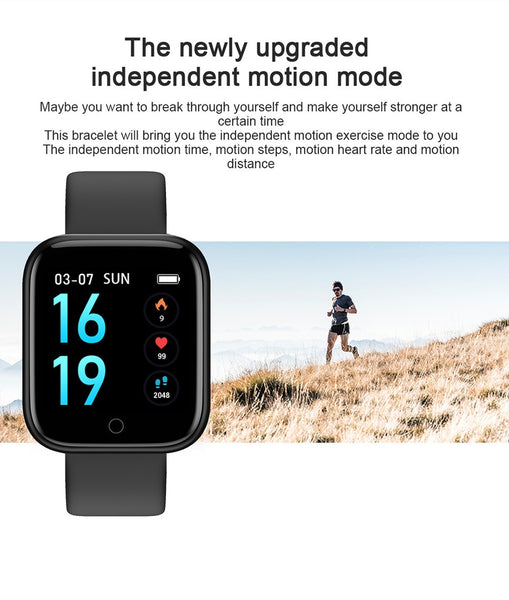 New Smart Waterproof Wristband Smart Watch Fitness Tracker Smartwatch Digital Wristband For iPhone Samsung Xiaomi