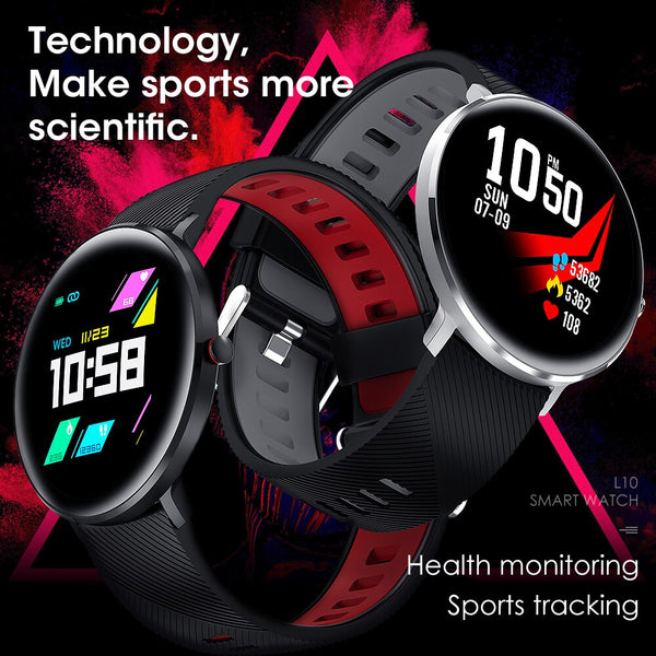 New IP68 Waterproof Swimming Bluetooth Smart Wristband Heart Rate Fitness Tracker Smartwatch