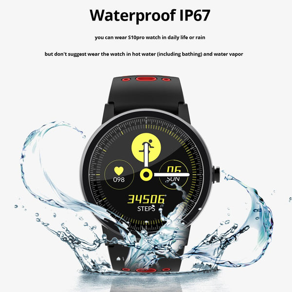 New Full Touch Heart Rate Fitness Tracker Digital Wrist Smartwatch For iPhone Samsung Xiaomi