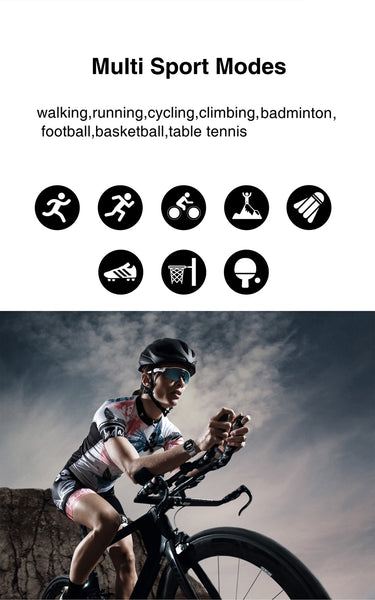 New IP68 Waterproof Round HD Screen Fitness Tracker Digital Wrist Smartwatch For iPhone Samsung Xiaomi