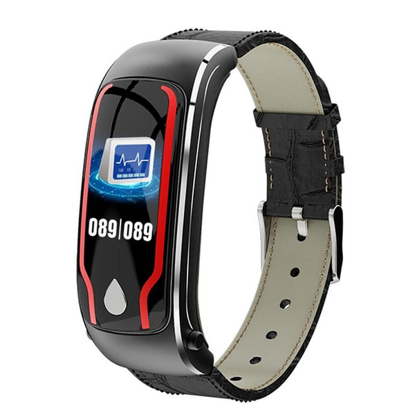 New Sport Fitness Tracker 2-In-1 Smartwatch Digital Wristband Smart Watch With Headset