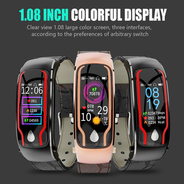 New Sport Fitness Tracker 2-In-1 Smartwatch Digital Wristband Smart Watch With Headset