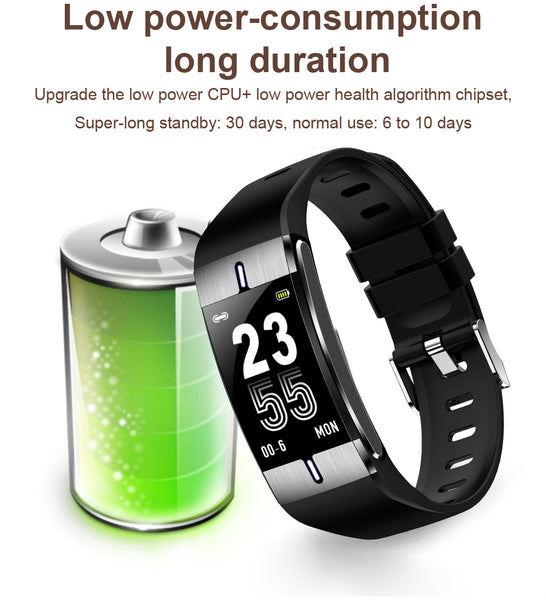 New Heart Rate Fitness Tracker Weather Forecast Sport Digital Wristband Smartwatch For iPhone Samsung Xiaomi